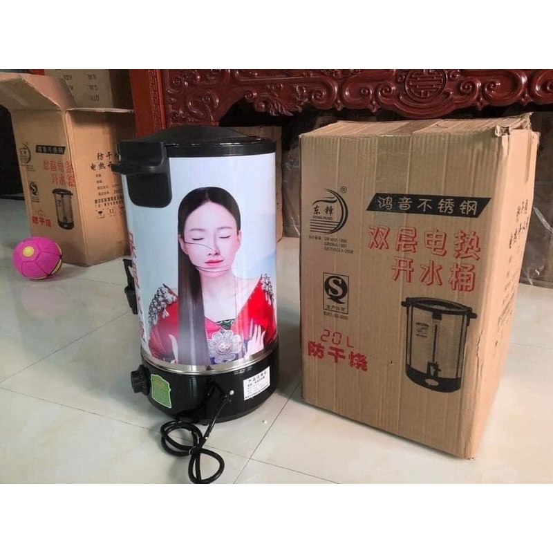 Nồi nấu canh thảo dược gội đầu dưỡng sinh-spa 20litcam kết chất lượng 100%