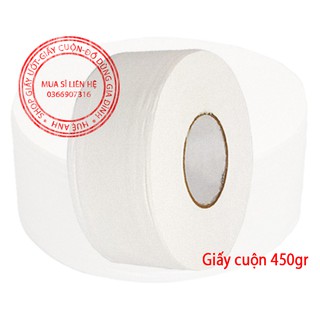 Giấy vệ sinh cuộn lớn 450 gram