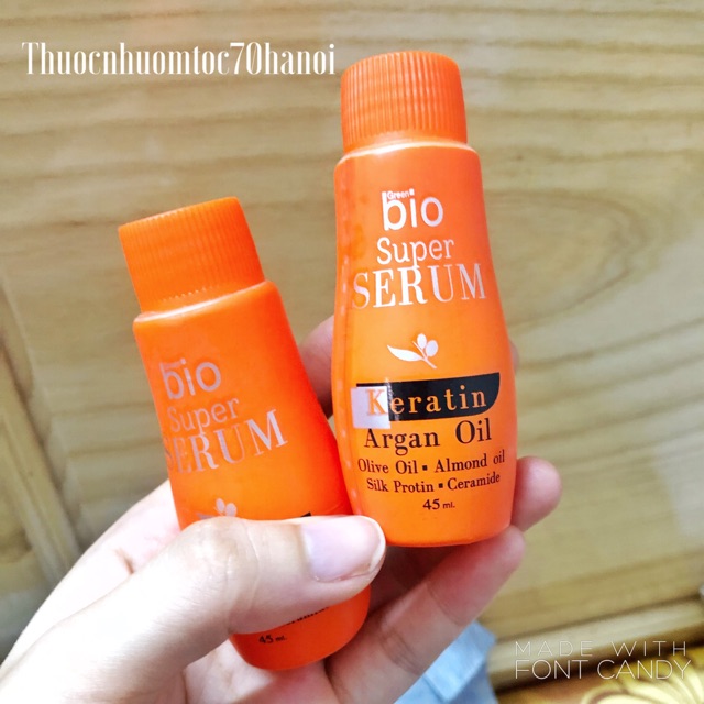 Serum dưỡng tóc mềm mượt Bio Keratin Argan Oil