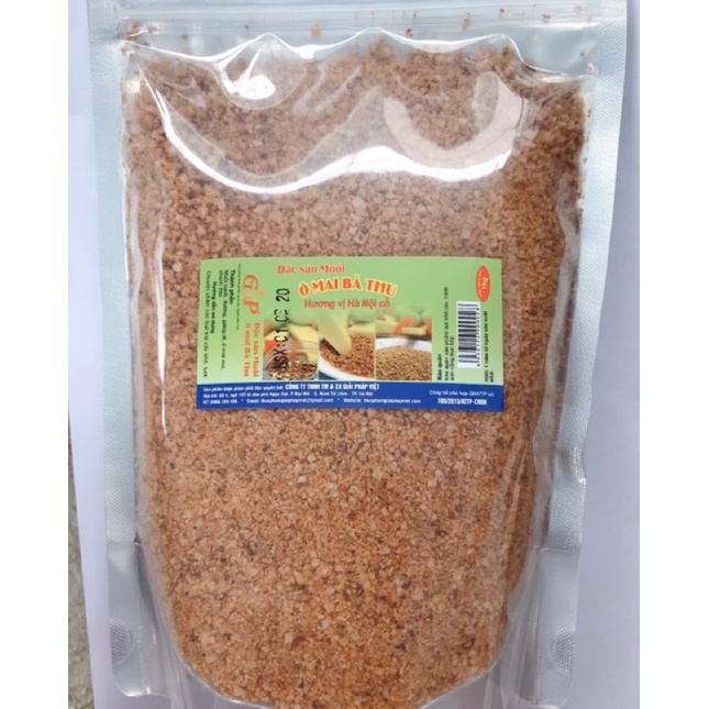 Muối ô mai Bà Thu (xí muội) 1kg (túi zip)