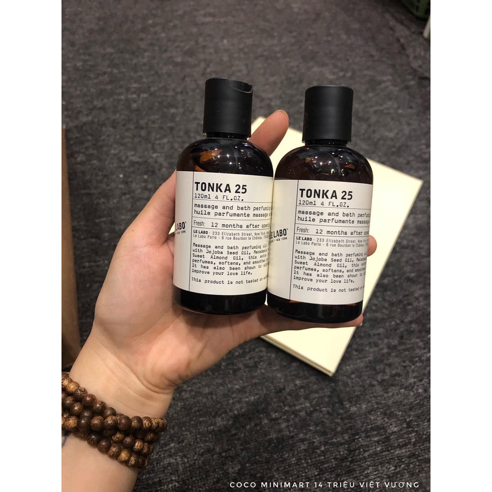 Dầu dưỡng thể Le Labo Body Oil Tonka 25