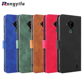 Bao da điện thoại kiểu ví nắp lật cho Nokia G50 C30 XR20 C20 C10 X20 X10 1.4 C1 Plus 7.3