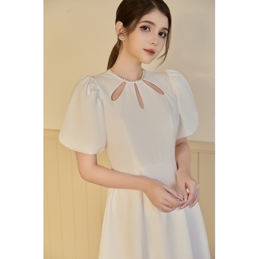 đầm tay bồng minnie dress