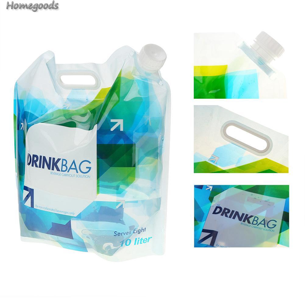 Túi đựng nước uống dùng cho các chuyến đi dã ngoại 10L