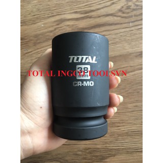 Đầu tuýp đen lục giác vuông 1 inch 38 mm total THHISD0138L