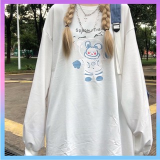 ÁO SWEATER FORM RỘNG THỎ PHI HÀNH GIA - ORDER 10 NGÀY