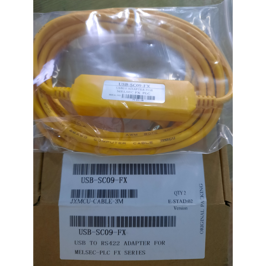 Cáp Lập Trình PLC MITSUBISHI USB SC09 FX1S, FX1N, FX2N,...