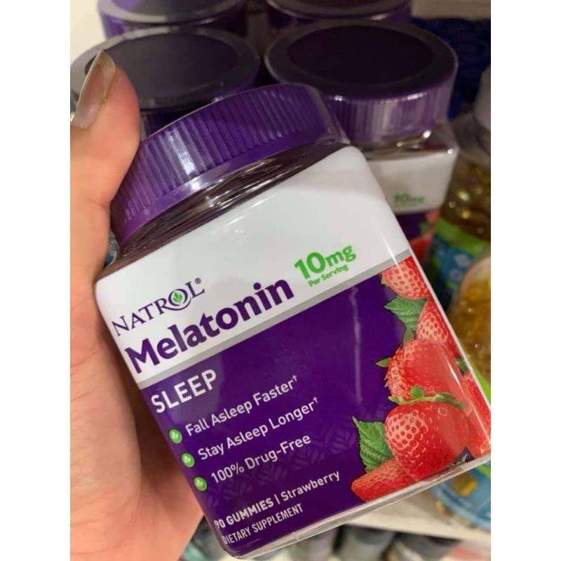 KẸO NGỦ NATROL MELATONIN SLEEP 10MG 90 VIÊN😍😍 | Thế Giới Skin Care