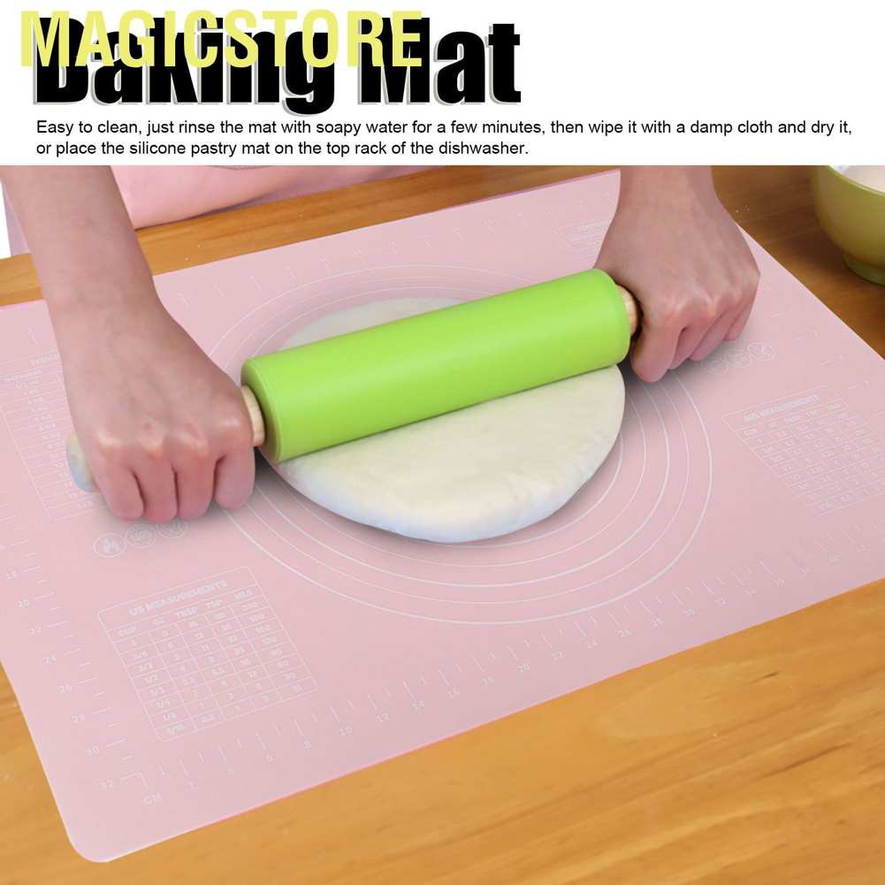 Thảm Silicone Nhào Bột 60x40cm