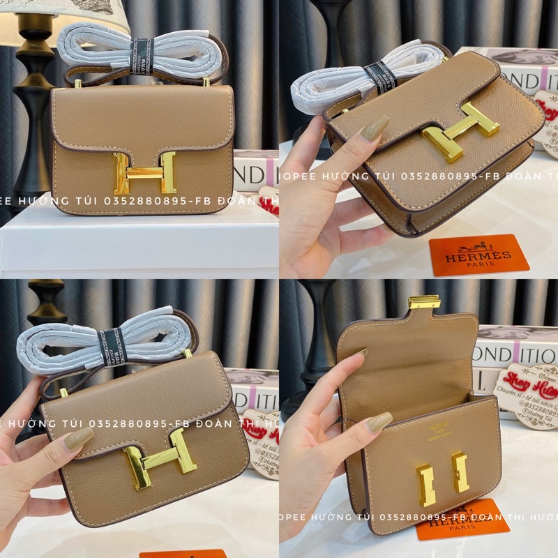 Túi chữ H size 15 nhỏ xinh (có hộp)