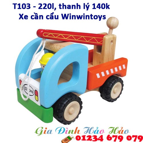 XE CẦN CẨU WINWINTOYS