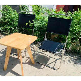 Ghế Cafe-Ghế xếp trà chanh -Ghế câu cá inox chắc chắn