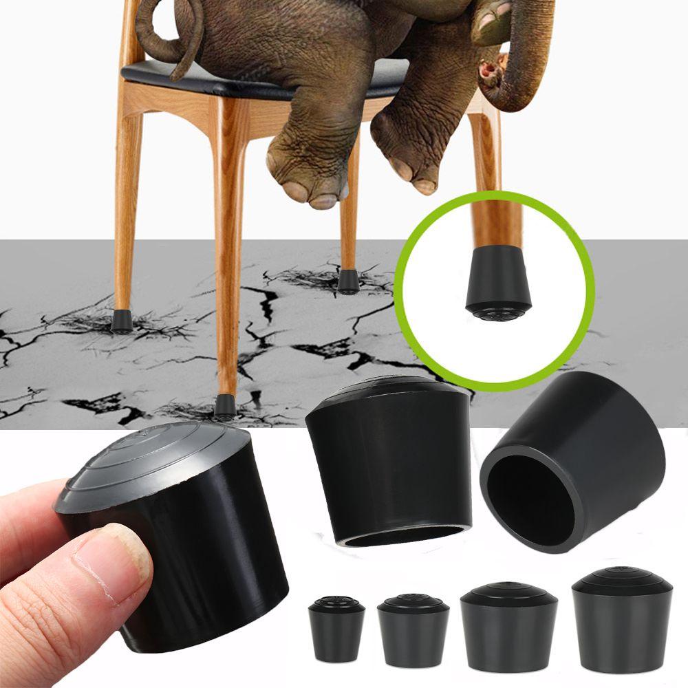 LONTIME Bộ 10 Bọc Chân Ghế Bằng Cao Su Chống Trượt Tiện Dụng Ốp