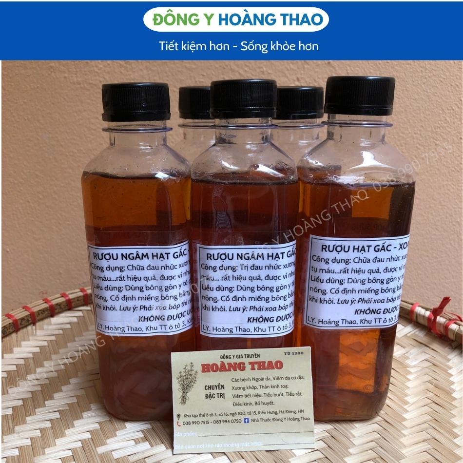 ✅Dầu Xoa Bóp Ngâm Hạt Gấc nguyên chất 330ML - giảm đau nhức xương khớp, tiêu sưng