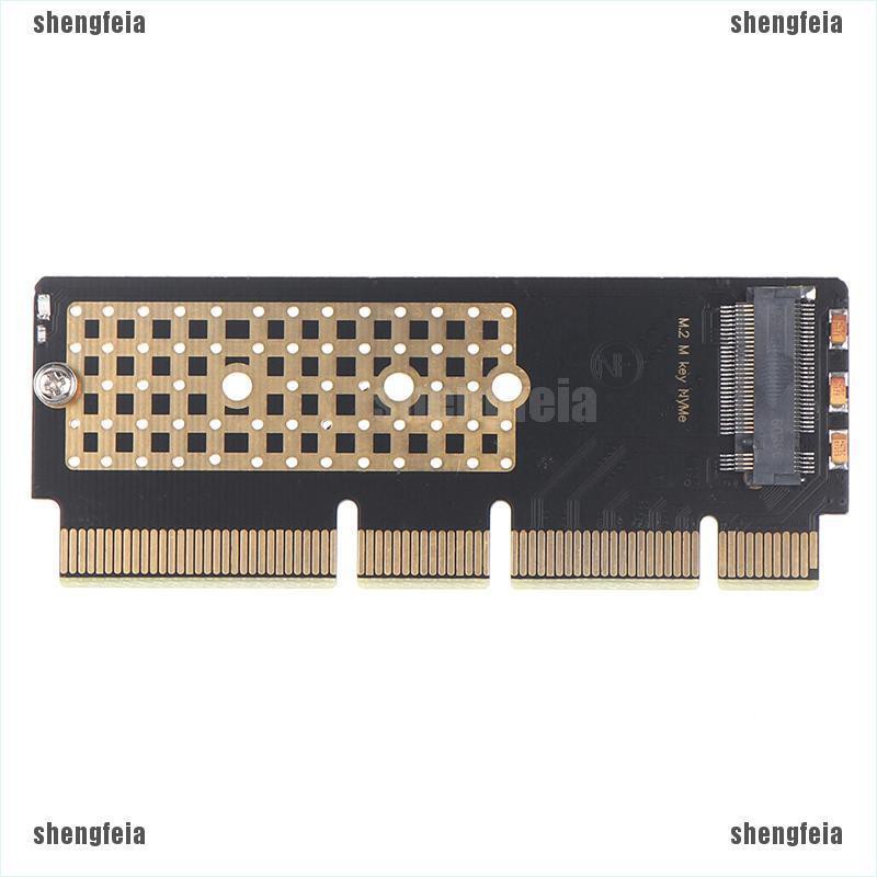 Thẻ Chuyển Đổi Shengfeia M.2 Nvme Ssd Sang Pcie Card M2 Key M Driver Adapter X4x8 X 16