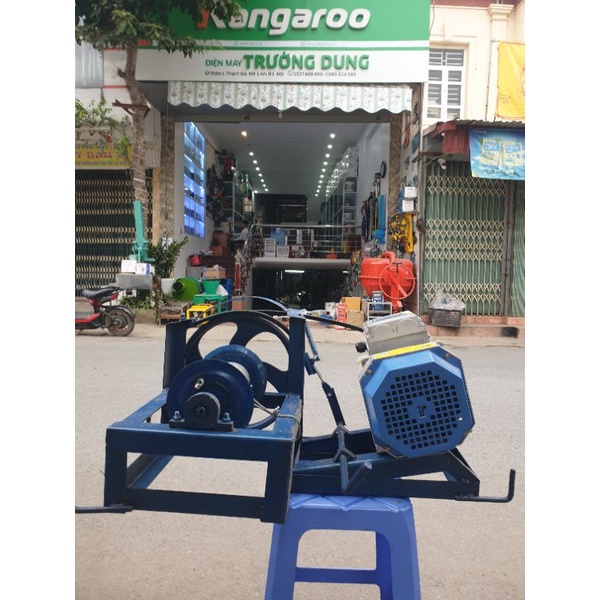 Máy tời xây dựng dân dụng chưa có motor Có dây cáp