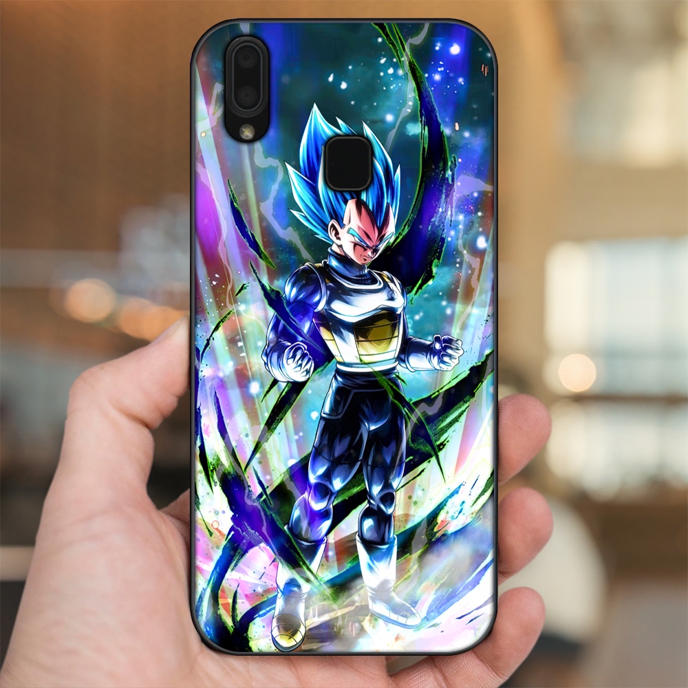 Ốp lưng Vivo Y91, Y95 viền đen in hình Vegeta Dragon Ball