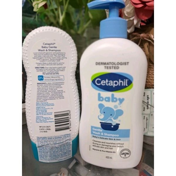 Tắm gội toàn thân cho Bé Cetaphil Baby : chăm sóc trẻ con đến từ Đức