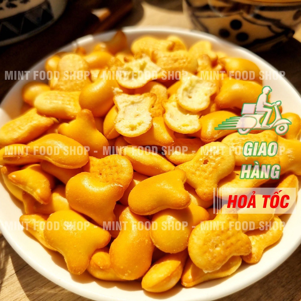 Bánh Gấu Nhân Kem Thiên Hồng - Lon 300gram