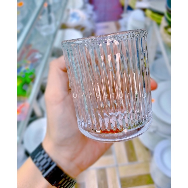 -NEW-BỘ 6 LY SỌC THẤP 270ml