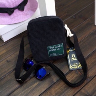 Túi đeo chéo nhung[NHẬP WBSMAY GIẢM 15%]
