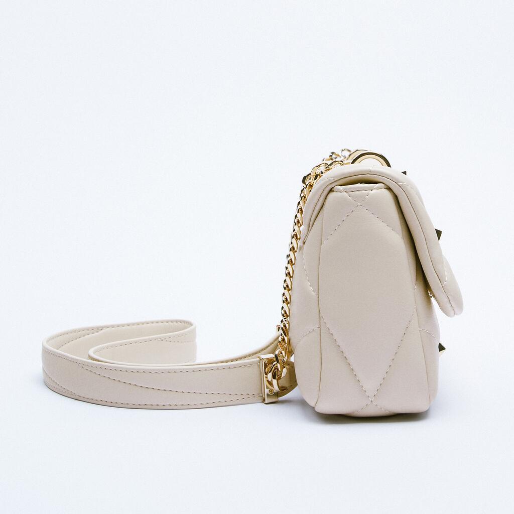 Túi Đeo JASMIN NOIR Chéo Bằng Da PU Đính Kim Cương Giả Thời Trang Cho Nữ