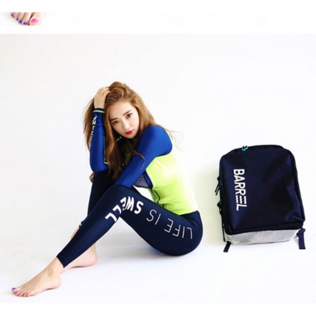 Bộ bơi 4 mảnh dài tay dài quần chất đẹp - sỉ và lẻ