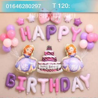 Set bóng trang trí sinh nhật
