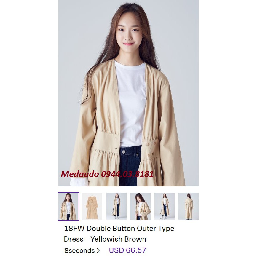Khoác 1 lớp 8second nhẹ dịu | BigBuy360 - bigbuy360.vn
