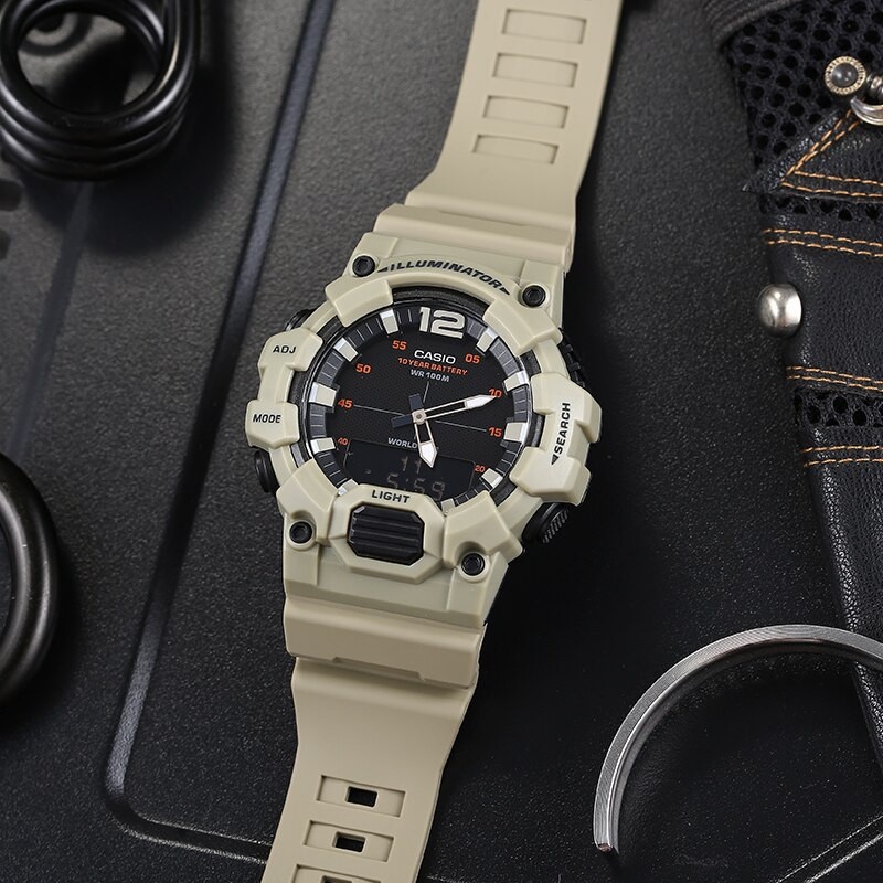 Đồng Hồ Nam Casio Dây Nhựa Trẻ Trung HDC-700-3A3VDF Chính Hãng
