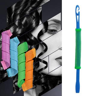 Bộ 18 dụng cụ uốn tóc không cần nhiệt nhiều màu sắc