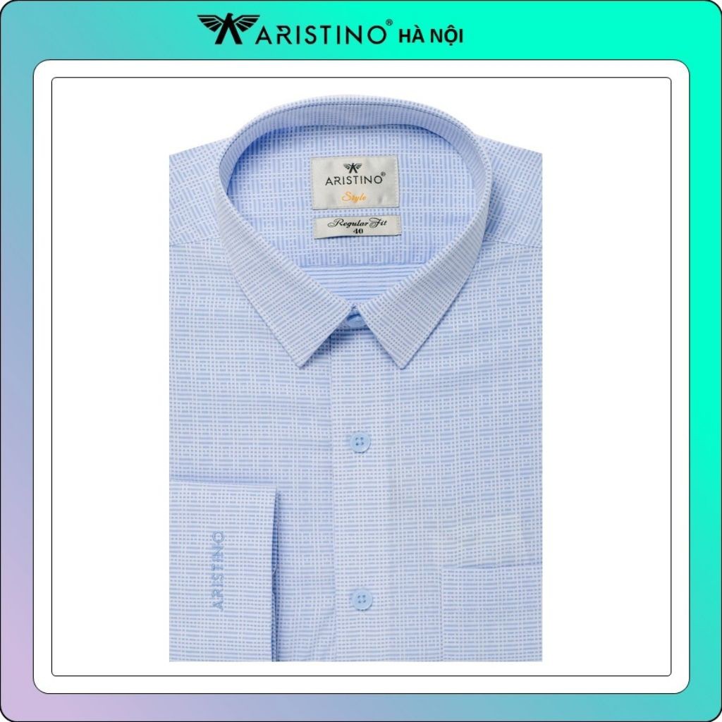 Áo sơ mi nam ARISTINO dài tay sợi tre-reguler-als64308