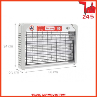 ⚡NOW SHIP⚡ĐÈN BẮT MUỖI ĐIỆN QUANG EML06L 38x24x6.5  - ĐÈN DIỆT CÔN TRÙNG TREO TƯỜNG