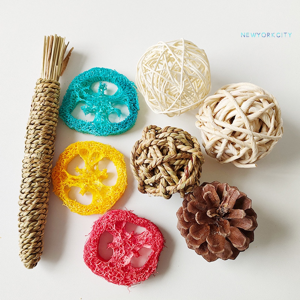 Bóng Đồ Chơi Mài Răng Cho Thỏ Nhiều Loại Chống Trầy Xước