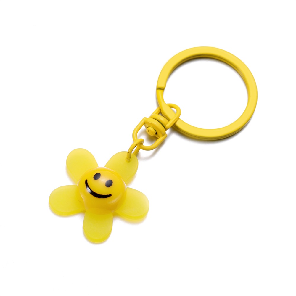 St.kunkka 1 Cái 29mm Mặt Dây Chuyền Acrylic Hình Hoa Hướng Dương Làm Móc Khóa