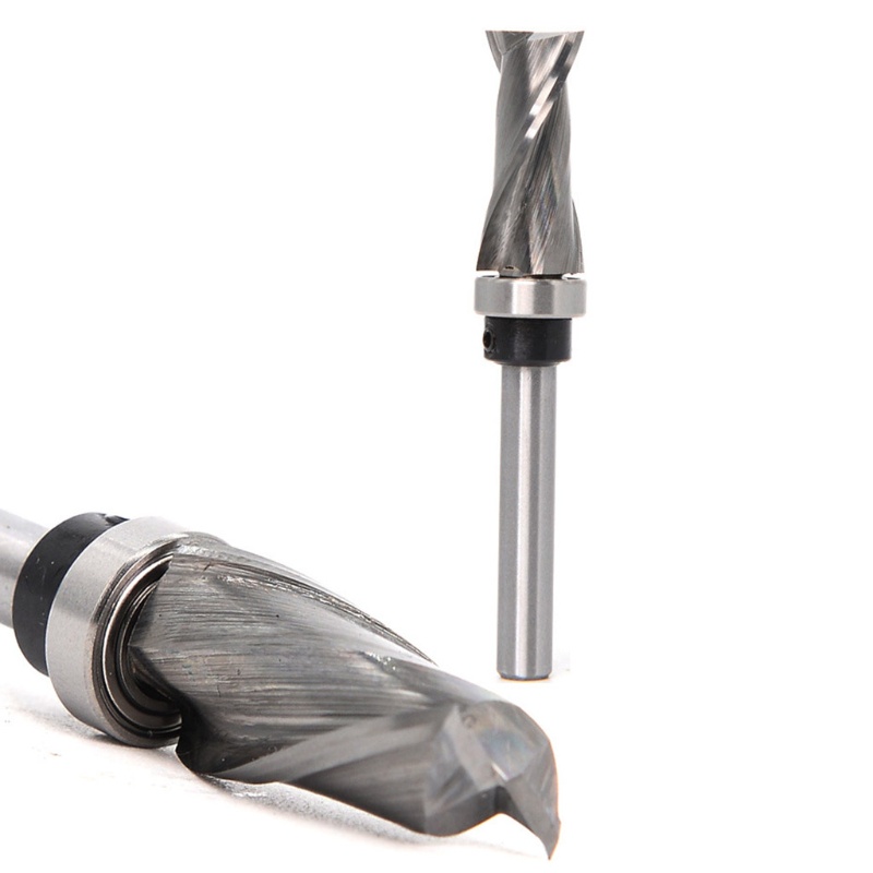 Mũi Phay CNC Bằng Hợp Kim Nhôm Cứng Siêu Thấm Hút 1 / 4 &quot;6mm Chuyên Dụng Cho Chế Biến Gỗ