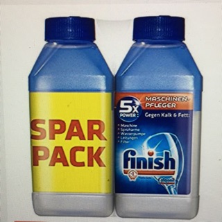 Dung dịch vệ sinh máy rửa bát chuyên dung Finish 250 ml Đức