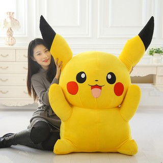 Gấu bông pikachu vuông dễ thương đáng yêu (15cm --->75cm) vải nhung cao cấp mềm mịn, an toàn cho bé hàng loại 1
