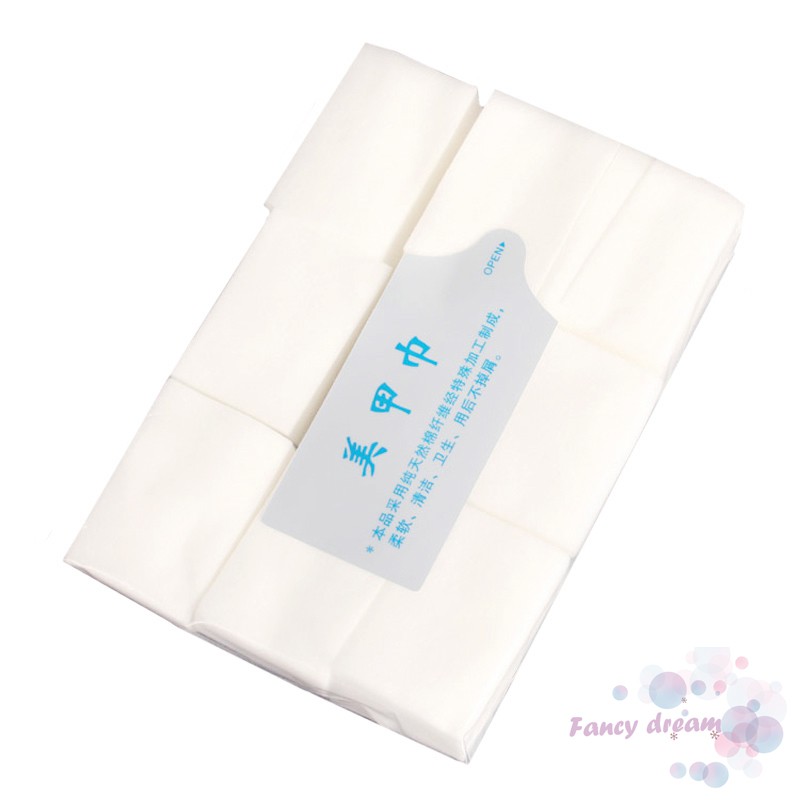 Set 900 miếng bông cotton dùng để tẩy sơn móng chuyên dụng