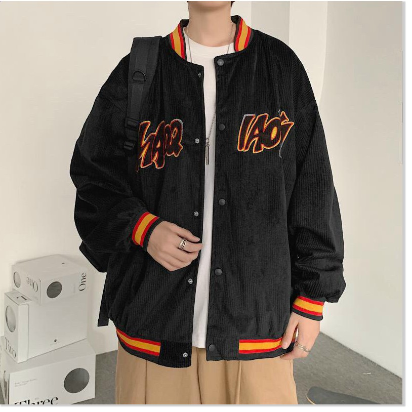 ÁO KHOÁC NHUNG BOMBER UNISEX NAM NỮ KHÁNH AN FASHION