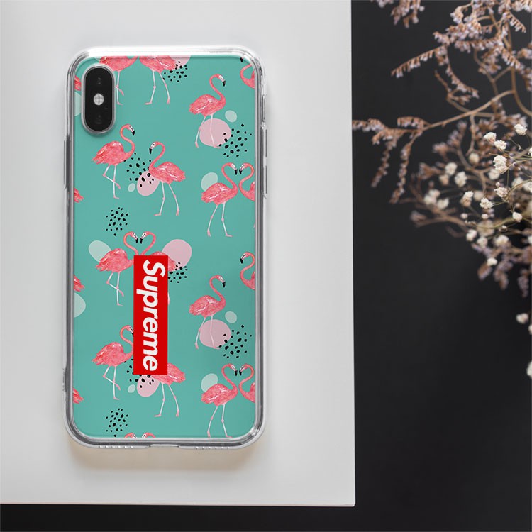 Ốp kính Silicone dẻo hình logo Supreme Hiện Đại riêng chỉ Iphone JC20200800127