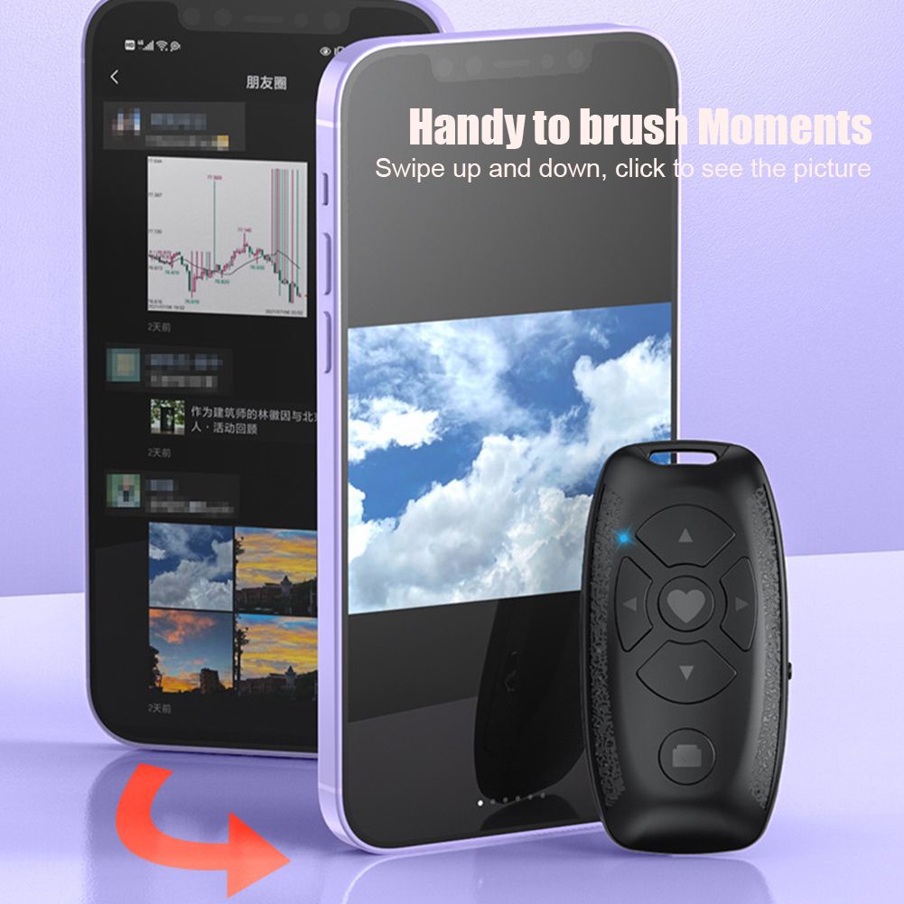 Điều khiển từ xa Bluetooth mini chuyên nghiệp có thể sạc lại cho điện thoại và cáp