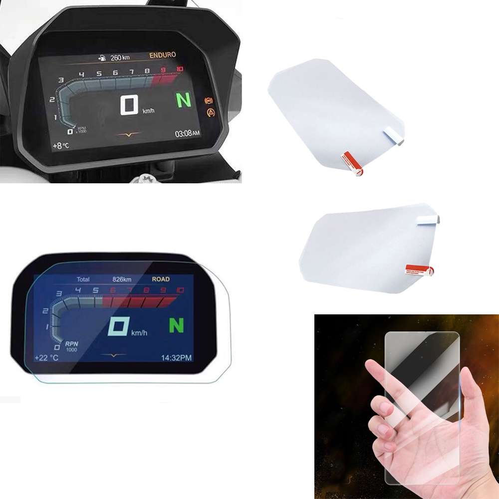 Miếng dán bảo vệ màn hình cho R1200GS LC Adventure C400X C400GT F750GS F850GS R1250GS ADV R1250R R1250RS S1000RX