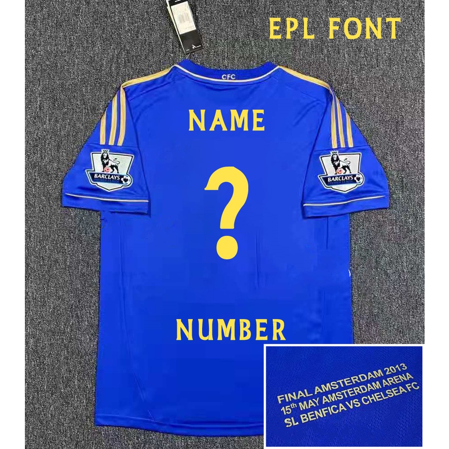 Áo Thun Đá Banh Chelsea s-2xl 2012-13