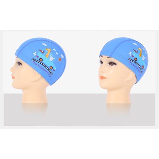 Mũ bơi-Nón bơi vải phủ PU chống nước cho trẻ em MB3305X