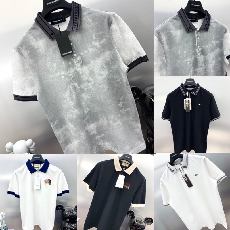 Áo polo cộc tay nam , phông có cổ nam , polo Gucci , dior