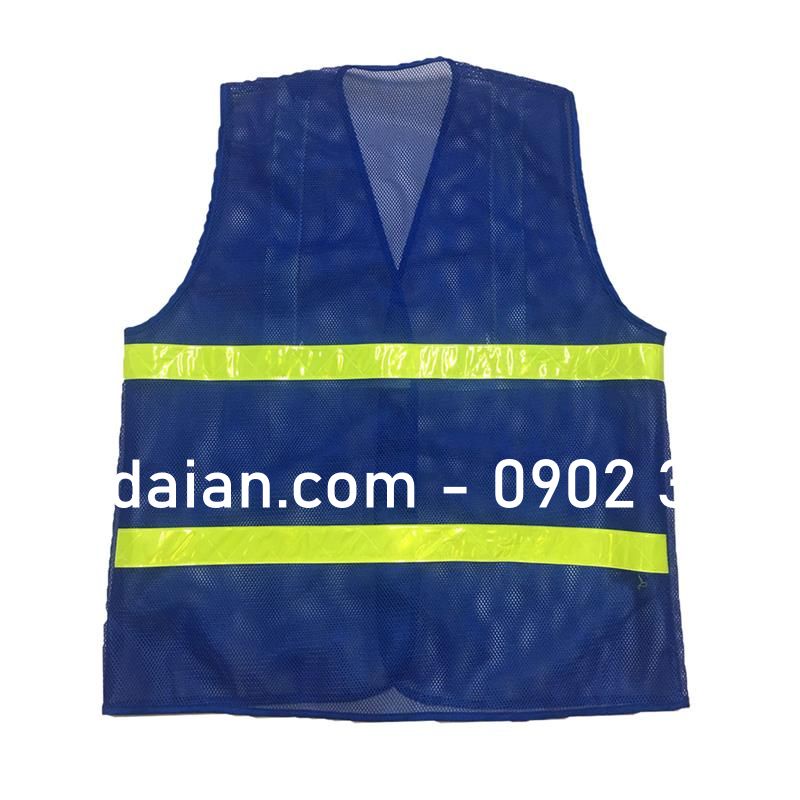 Áo phản quang lưới công nhân - phản quang nhựa