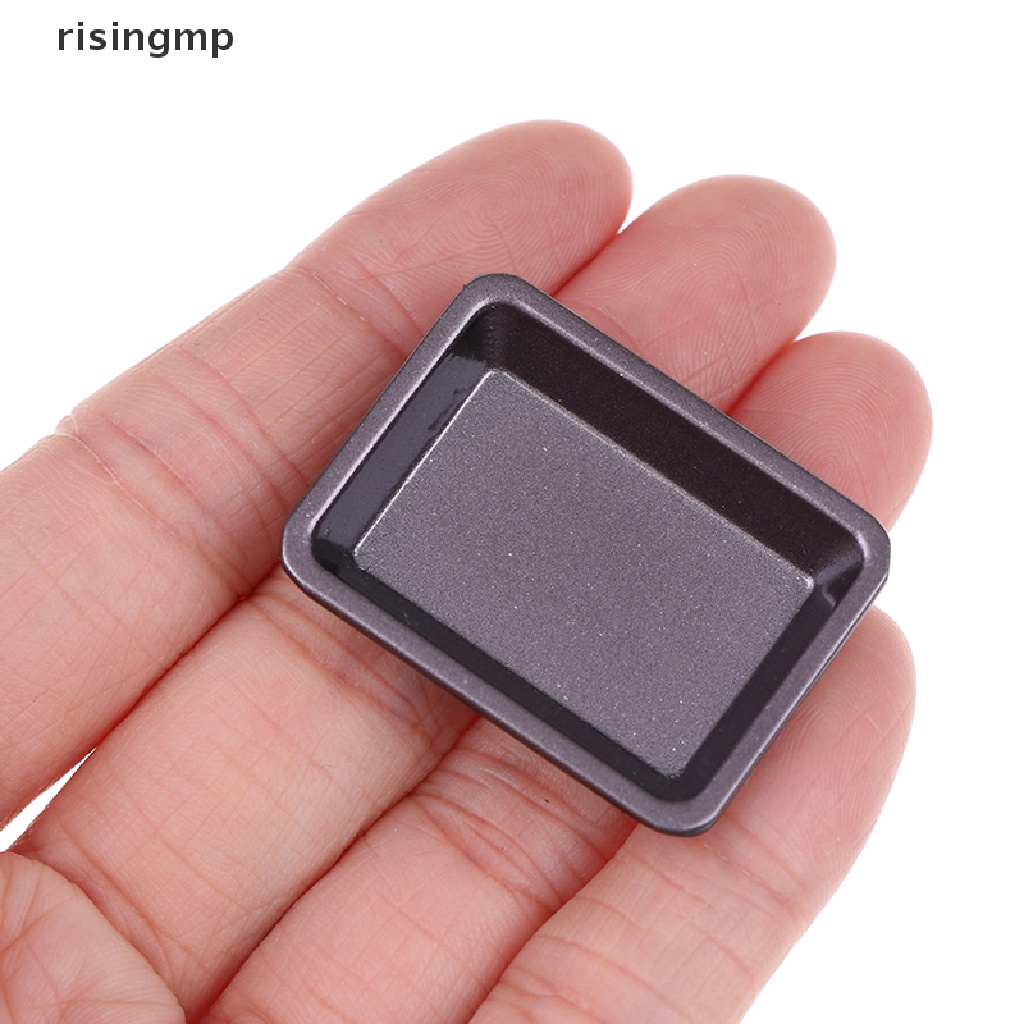 1 Khay Nướng Bánh Mini Bằng Kim Loại Tỉ Lệ 1: 12 Trang Trí Nhà Búp Bê ♨Nóng Bỏng