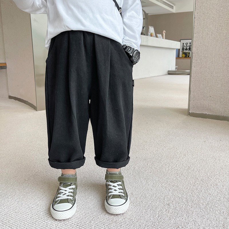 Quần Baggy  Phong Cách ulzzang Cho Bé Trai Bé Gái