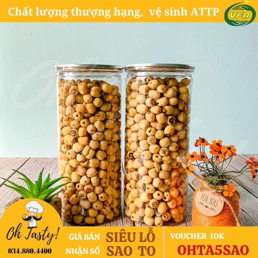 400G Hũ Hạt Sen Sấy | Hàng chất lượng thượng hạng | HOÀN ĐỔI 100% nếu không như mô tả